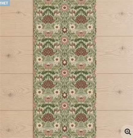 Löpare Florina Grön 40x140